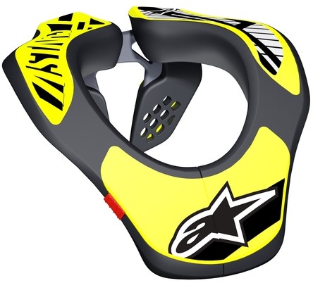 Alpinestars Nacksupport Junior Svart/Flougul