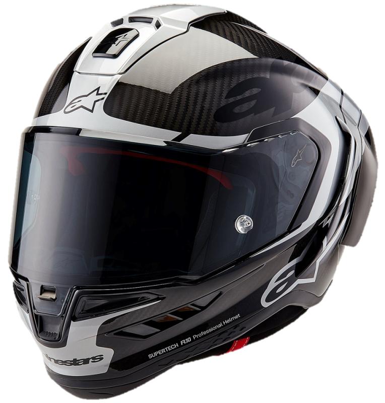 Alpinestars Supertech R10 Element Hjälm Svart/Carbon/Silver