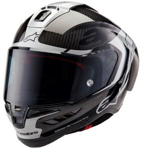 Alpinestars Supertech R10 Element Hjälm Svart/Carbon/Silver