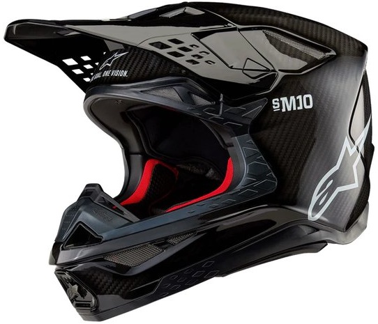 Alpinestars S-M10 Hjälm Carbon Svart
