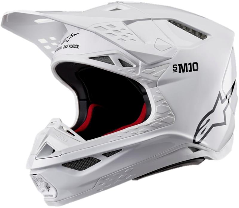 Alpinestars S-M10 Hjälm Vit
