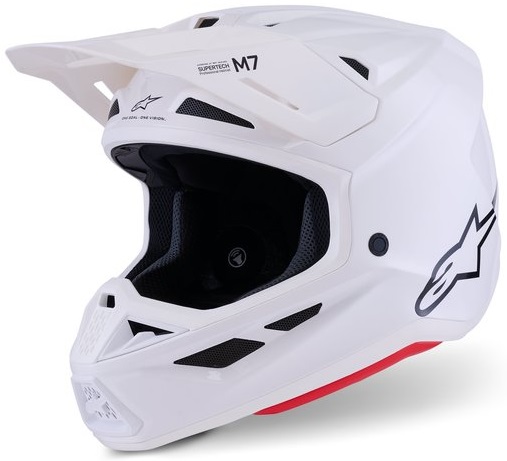 Alpinestars S-M7 Hjälm Vit