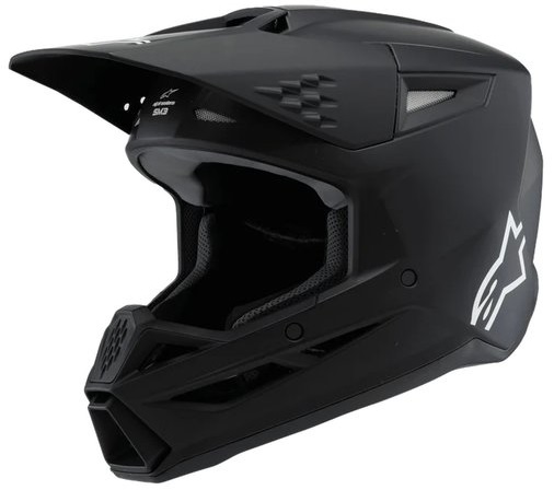 Alpinestars SM3 Barn Hjälm Mattsvart