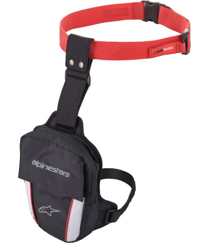 Alpinestars Lårväska Svart/Vit/Röd