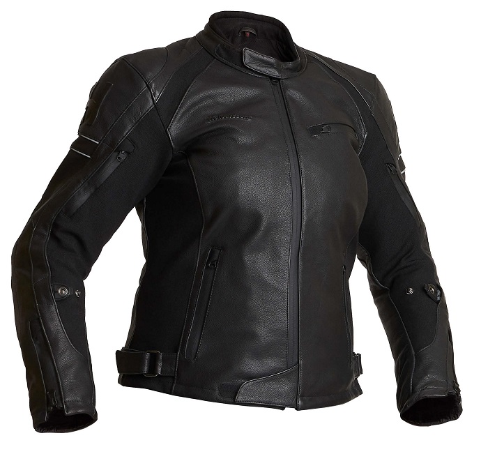 Halvarssons Risberg Dam Skinnjacka Svart