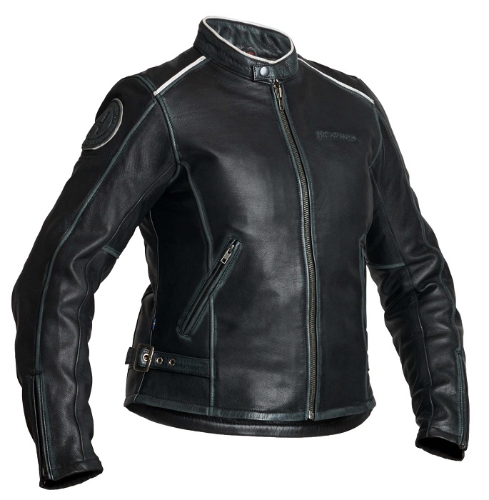 Halvarssons Nyvall Dam Skinnjacka Svart