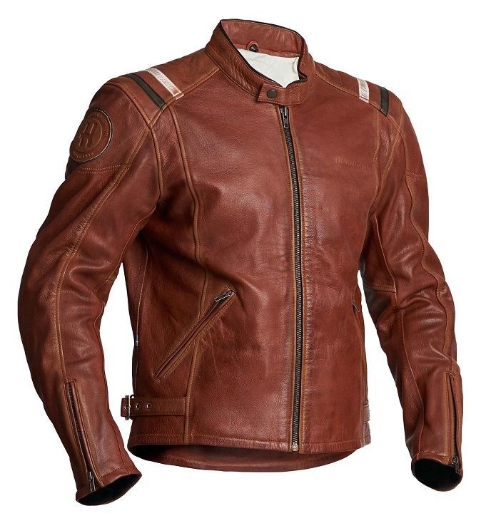 Halvarssons Skalltorp Skinnjacka Brun