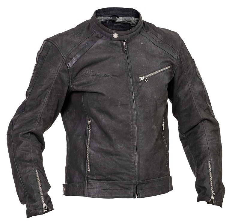 Halvarssons Sandtorp Skinnjacka Svart