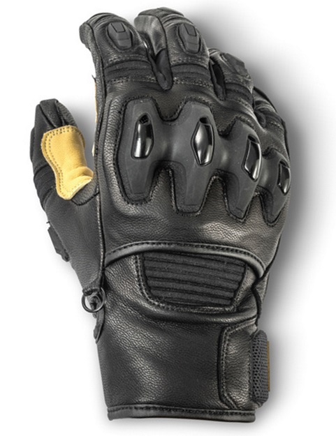 Halvarssons Flon Handskar Svart/Beige