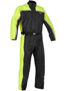 Lindstrands Sidvallen Regnoverall Svart/HV-Gul