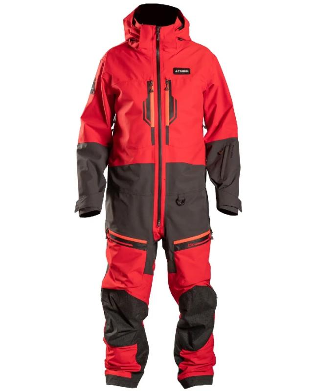 Tobe Tiro V3 Monosuit (Fodrad) Racing Röd/Grå