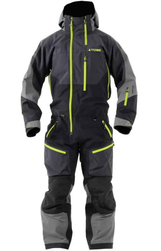 Tobe Novo V4 Monosuit Phantom Svart/Grå/Neon-Gul