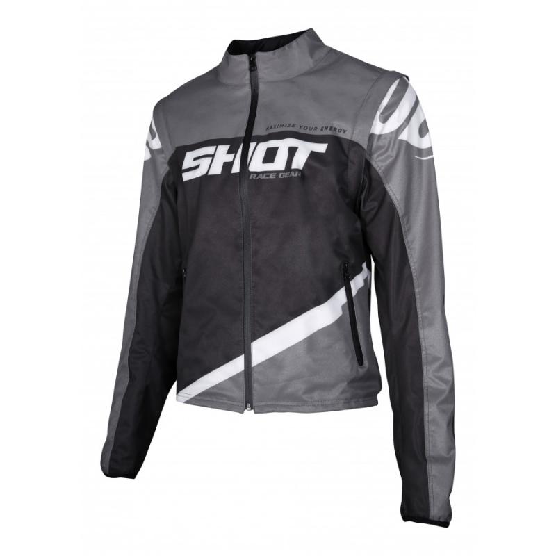 Shot Softshell Lite Endurojacka Grå/Svart