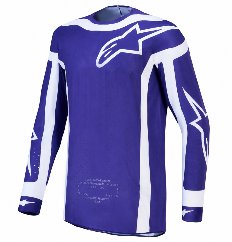 Alpinestars Supertech Vesta Crosströja Blå/Vit
