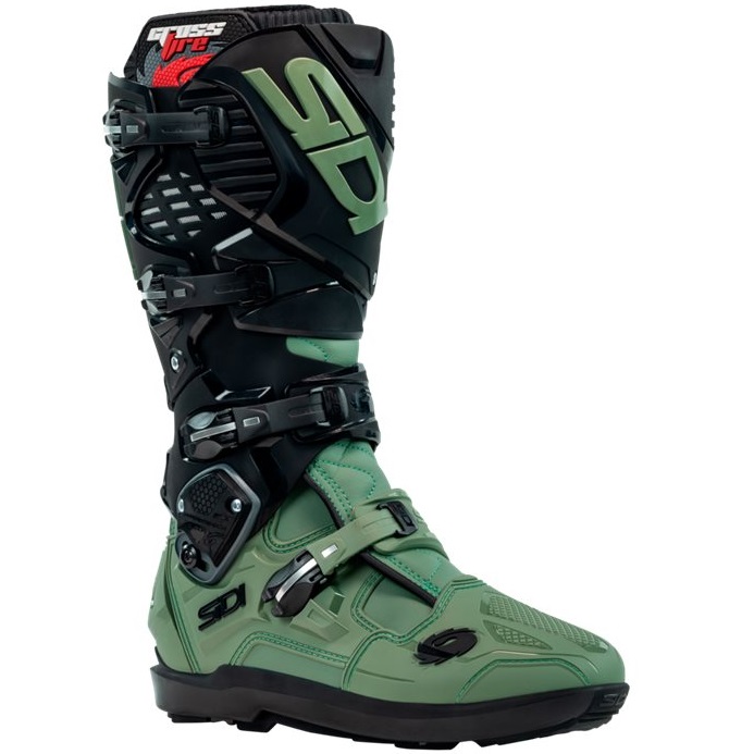 Sidi Crossfire 3 SRS Crosstövlar Militärgrön/Svart