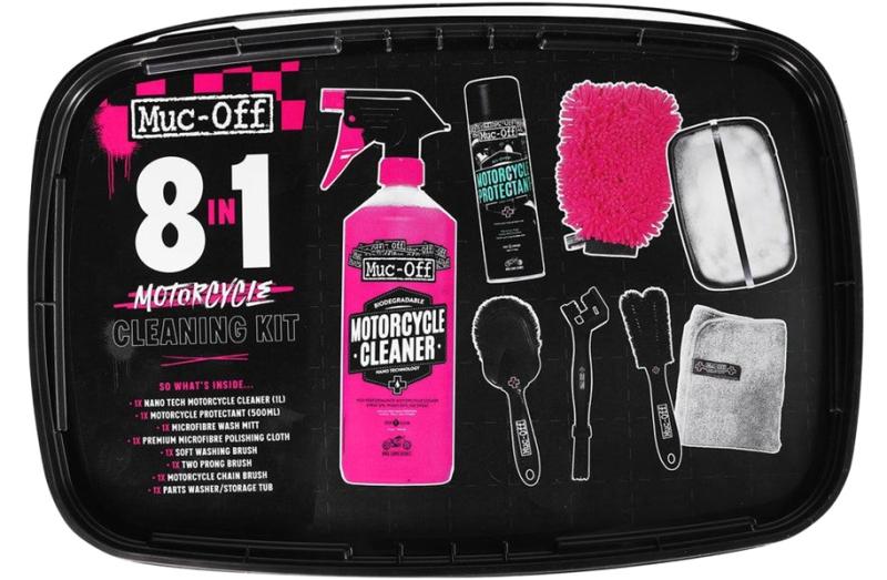 Muc-Off Motorcycle 8 in 1 Kit