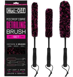 Muc-Off Microfibre Brush Kit (set of 3)