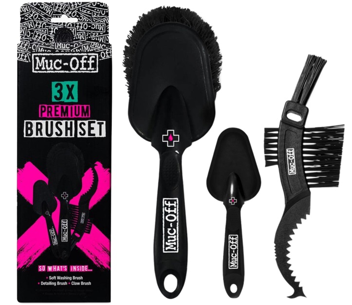 Muc-Off 3x Brush set