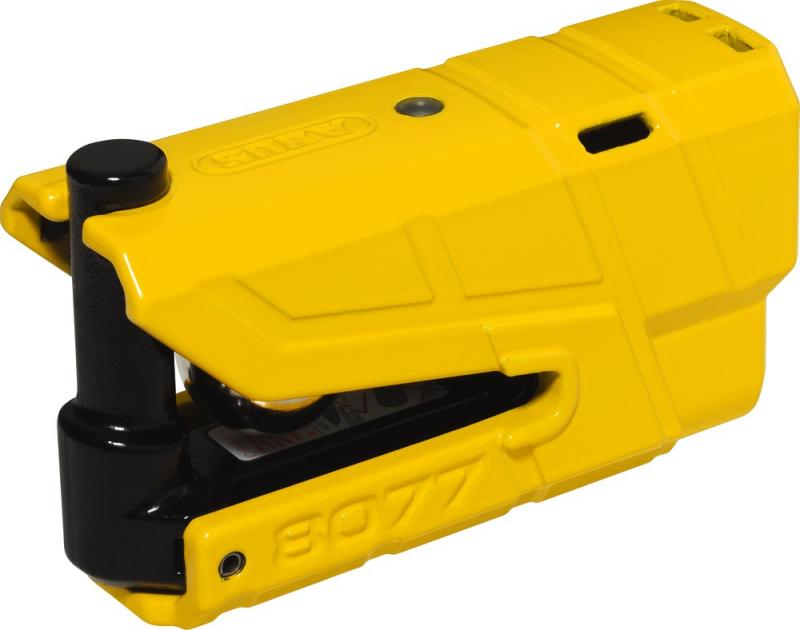 Abus 8077 Granit Detecto Bromsskivlås Gul