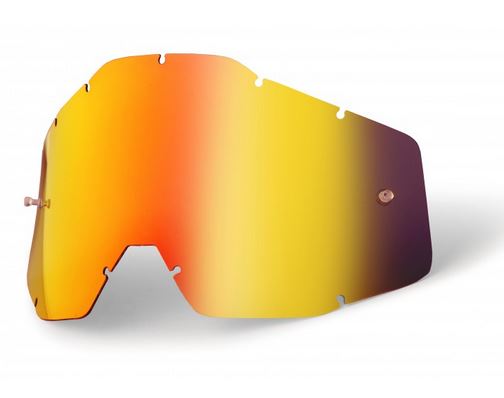 100% Barn Enkel Siktskiva Rödspegel