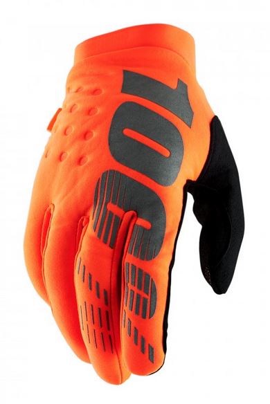 100% Brisker Crosshandskar Orange/Svart