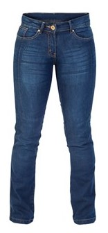 Twice Janis Dam Textil Jeans Blå