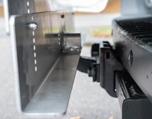 Körplåt för bilar med dragkrok - justerbar