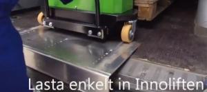 Justerbar körplåt bredd 800 mm en förlängning av lastgolvet