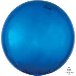 Mörkblå Orbz Heliumballong