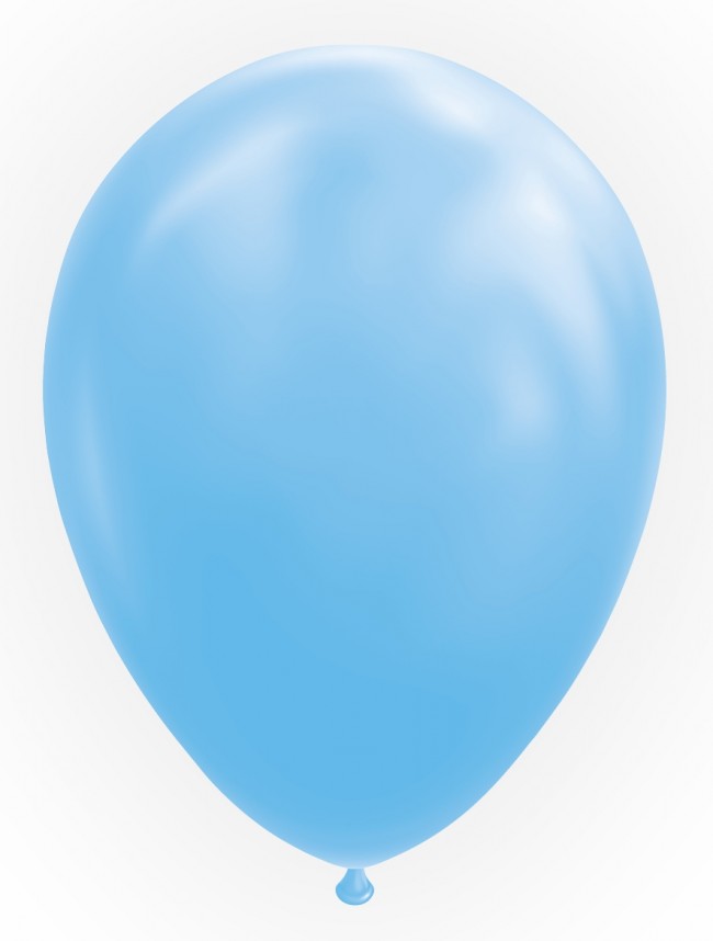 Latex ballonger Ljusblå 100-pack