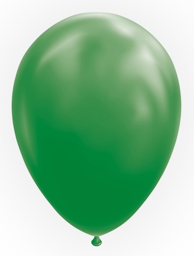 Latex ballonger Mörk Grön 100-pack