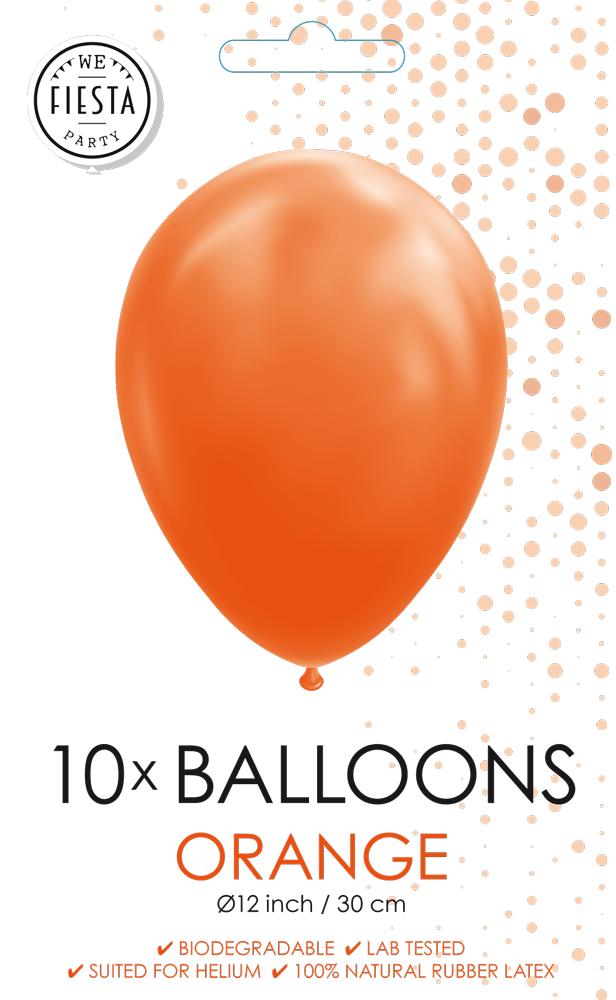 Latex ballonger Orange