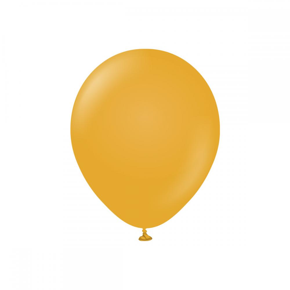 Latexballonger 100-pack Mustard