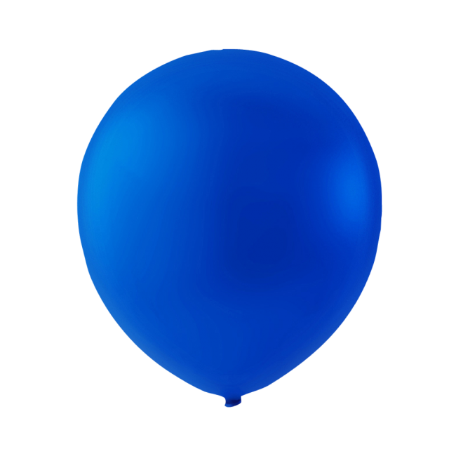 Latexballong blå 30cm