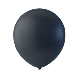 Latex ballonger Svart
