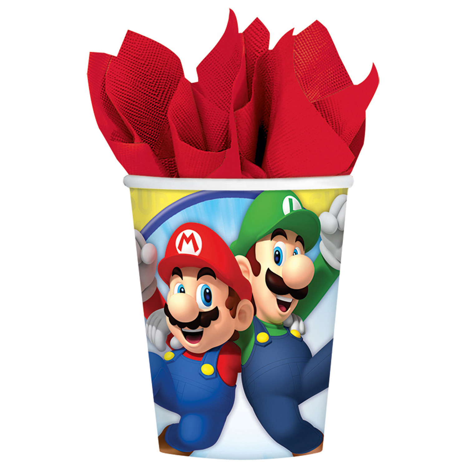 Pappersmuggar Super Mario 8-pack