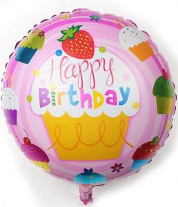Happy Birthday Muffin heliumballong