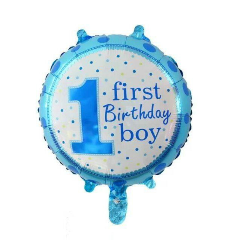 ballong födelsedag babyboy 1år