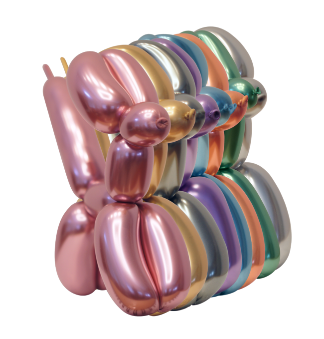 Latexballonger Chrome Figurballong 100-pack