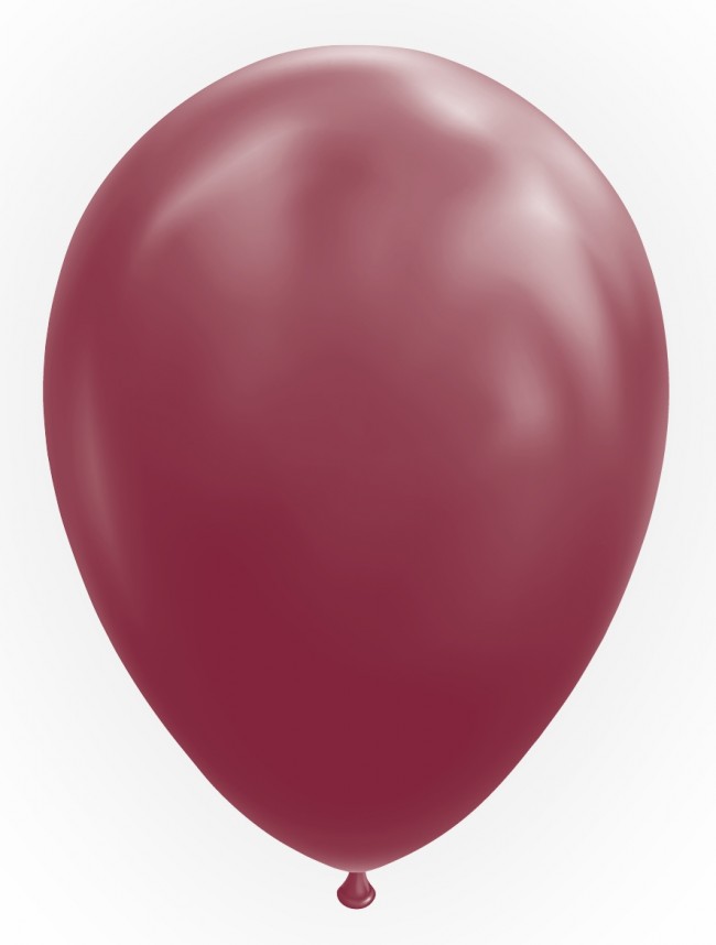 Latexballonger Vinröd 100-pack