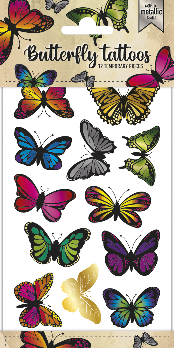 Tatueringar Fjärilar
