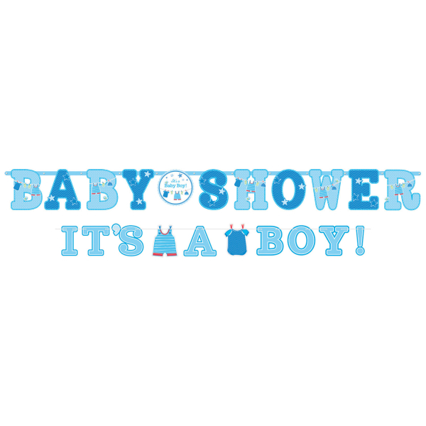 Babyshower It`s a boy Girlang