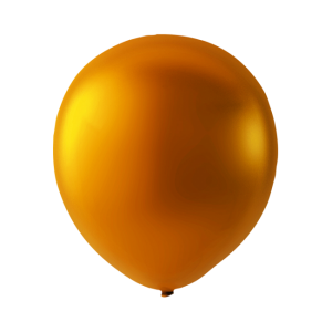 Pärlemor latexballong orange 30cm