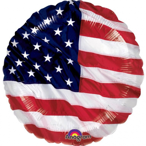 USA folieballong 43cm