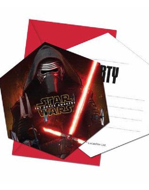 Star Wars inbjudningskort
