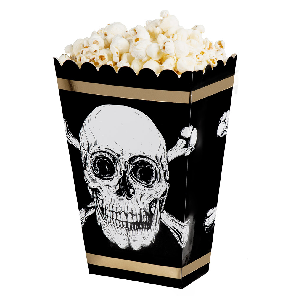 Popcornlåda Pirattema