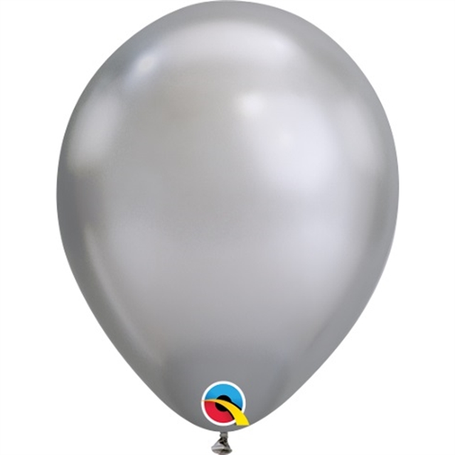 Latexballong Chrome Silver