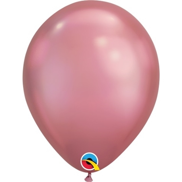 Latexballong Chrome Rosa