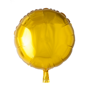 Cirkel folieballong Guld