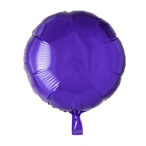 Cirkel folieballong Lila